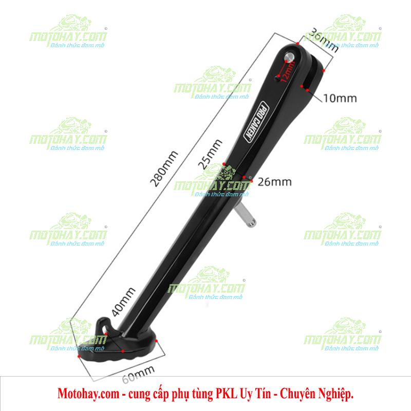 Chân chống đồ chơi mầu đen cho Zx4r-Zx4rr