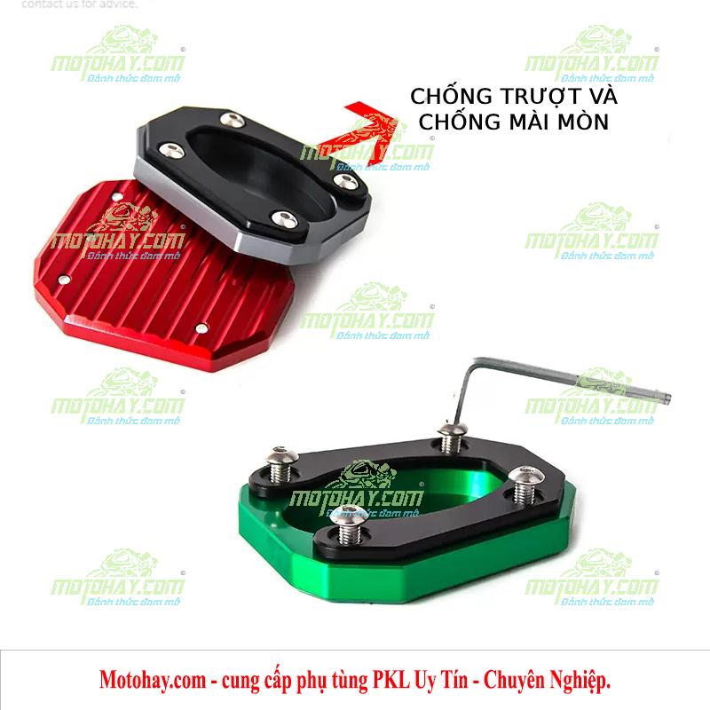 Đệm chân chống nhôm CNC Zx4r-Zx4rr