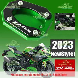 Đệm chân chống nhôm CNC Zx4r-Zx4rr
