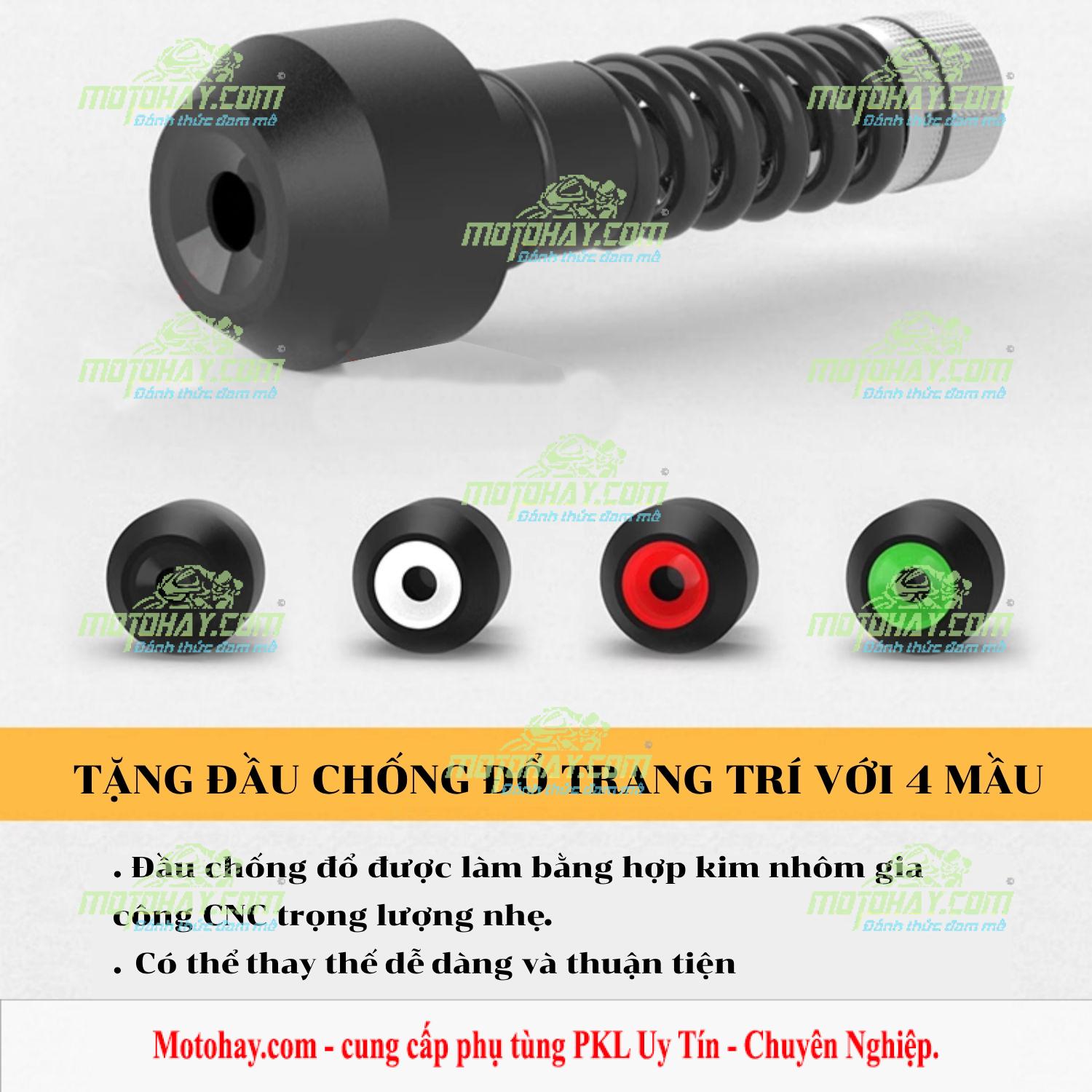 Đầu chống đổ khung StuntcX cho Ninja400 Ninja500