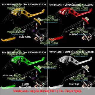 Tay phanh cùm côn CNC Z500 Ninja500 mẫu 4