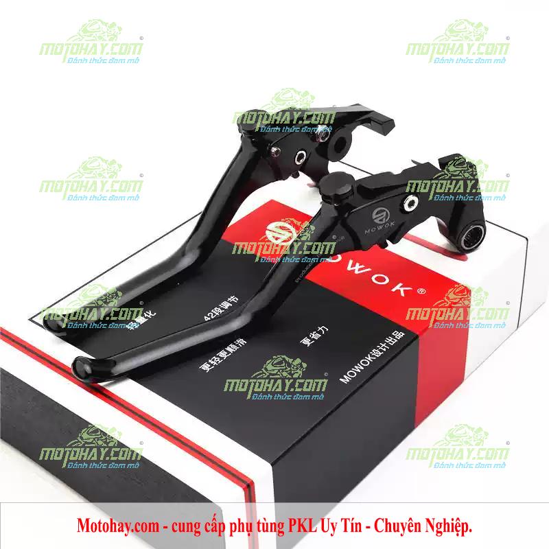 Tay phanh tay côn CNC Z500 Ninja500 đen mẫu 3