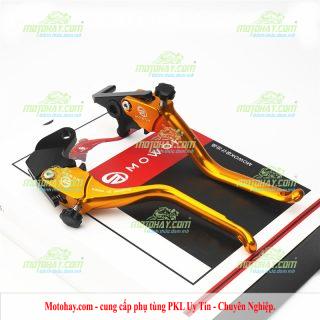 Tay phanh tay côn CNC Z500 Ninja500 vàng mẫu 3